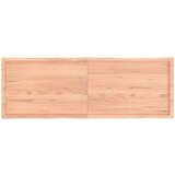 Stolna Mizna plošča svetlo rjava 180x60x6 cm obdelana trdna hrastovina, (20817899) | Shoptok.si