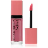 Bourjois Rouge Edition Velvet tekoča šminka z mat učinkom odtenek 10 Don´t Pink Of It! 7.7 ml
