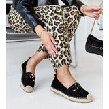 Gemre Black espadrilles with Radwan's chain | Shoptok.si