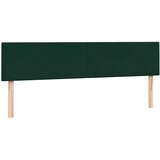 Box Spring krevet s madracem tamno zeleni 180x220 cm baršun | Eponuda.ba