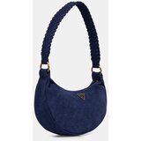 Guess Torbica iz semiša AMITA mornarsko modra barva, HWSB95 39720 | Shoptok.si