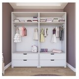 Hanah home Ormar Duru 1600-022, 180x183x45 cm, Bijela | Eponuda.ba