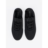 Shelvt Black openwork women's sports shoes | shoptok.hr