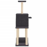  Penjalica za mačke sa stupovima za grebanje tamnosiva 122 cm | Shoptok.si