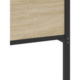 vidaXL Okvir kreveta bez madraca boja hrasta sonome 120x190 cm drveni | shoptok.hr