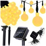  Solarni LED dekorativni niz 30×LED/8 funkcija 500 mAh 6,5 m IP67 topla bela | Eponuda.com