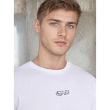 Sinsay Pamučna majica s printom | shoptok.hr