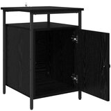 vidaXL Noćni ormar 2 pcs Crni hrast 40 x 42 x 60cm Konstruirano drvo | shoptok.hr