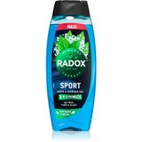 RADOX Mineral Therapy gel za tuširanje za muškarce maxi Mint & Sea Salt 450 ml | shoptok.hr