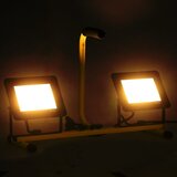  LED reflektor s ručkom 2 x 50 W topli bijeli | Eponuda.com
