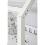 MID.YOU Postelja Traumhaus, Bor, Bela, Masivno | Shoptok.si