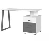 Jela PISALNA MIZA ARC -Bela mat lak/grafit mat lak | Shoptok.si