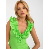 Vinceotto Blouse-NM-BZ-JX-08909.25-light green | Shoptok.si