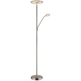 Globo 59093N - LED prigušiva stojeća lampa STANFORD 28W/230V + 5W 3000K sjajni hrom | Eponuda.com