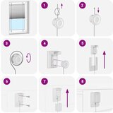  Plisirana roleta krem 60x100 cm širina tkanine 59 4 cm | shoptok.hr