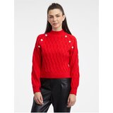 Orsay Red Ladies Sweater - Women | shoptok.hr