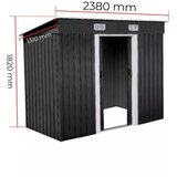  Kućica za baštenski alat Nebraska 238x131x182cm | ePonuda.com