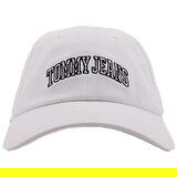 Tommy Jeans Kape s šiltom TJW VARSITY CAP Bela | Shoptok.si