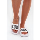 VINCEZA Women's Slippers On Thick Sole SUMMER White 76051 | shoptok.hr