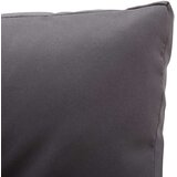  Vrtni dvosjed s jastucima sivi 124 cm od poliratana | Eponuda.com