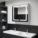  LED kupaonski ormarić s ogledalom 80 x 12,2 x 68 cm | shoptok.hr