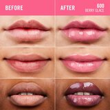 Rimmel London Thrill Seeker Glassy Gloss sijaj za ustnice za večji volumen odtenek 600 Berry Glace 10 ml | Shoptok.si
