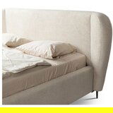 Makamii Bež tapecirani bračni krevet s podnicom 180x200 cm Makana – | shoptok.hr