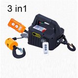 XMSJ Električni dvigalni stroj, 500kg nosilnost, 5m/min hitrost dvigovanja, 3 v 1, 500 Kg 7.6m, (5000157681) | Shoptok.si