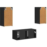  Komplet TV omaric 2 pcs Črna Konstruiran les, (5000132353) | Shoptok.si
