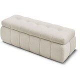 Bobochic Paris Bež klop iz tkanine bouclé Mont Blanc – | Shoptok.si