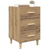 vidaXL Noćni ormar hrast artisan 40 x 40 x 66 cm Konstruirano drvo | shoptok.hr