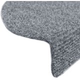 vidaXL Preproge za stopnice samolepilne 20 kosov sive 56x17x3 cm | Shoptok.si