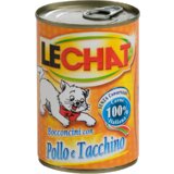 Lechat vlažna hrana za mačke, piletina i ćuretina u komadićima, 400g