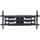 Manhattan stenski tv nosilec roka 75kg, dvojna roka, naklon -15°do 5°, črne barve 461290 | Shoptok.si