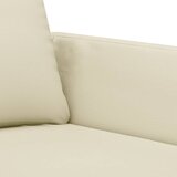  2-dijelni set sofa s jastucima krem od umjetne kože | shoptok.hr