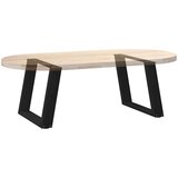  Noge za klub stolić U-oblik 2 kom Crne 70 x (42-43) cm Čelik | shoptok.hr