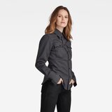 G-star Shirt - Heather bracket stretch twill gray | Shoptok.si