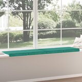  Jastučić za klupu 4 kom. Baršun Tirkizna Dubina 35 cm | shoptok.hr