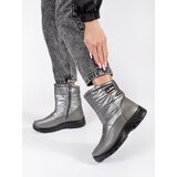Shelvt Women's grey snow boots Cijene