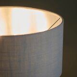  Endon 99149 - Stona lampa HIGHCLERE 3xE14/18W/230V siva/sjajni hrom | Eponuda.com