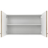 Flex-Well Kuhinjska Zgornja Omarica Cara, Hrast | Shoptok.si