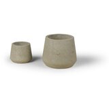 Bonami Selection Komplet dveh cvetličnih lončkov Concrete Cene