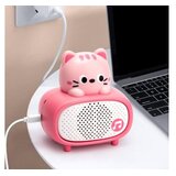 Ms Mobile 11252 Maca Dečiji Bluetooth zvučnik sa karaoke mikrofonom roze | Eponuda.com