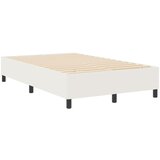 vidaXL Krem Les, Kovina 120 x 200 cm Posteljni okvir Pravokoten Cene
