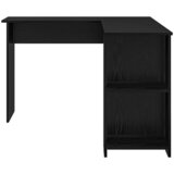  Kutni stol Crni hrast 140 x 113,5 x 75 cm Konstruirano drvo | shoptok.hr