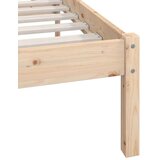  Posteljni okvir iz trdne borovine 135x190 cm UK Double, (20643167) | Shoptok.si