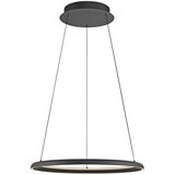 SCHÖNER WOHNEN 15570-18-LED luster na lanku QUILLO LED/36W/230V, prečnik 60 cm, sa prigušivačem, crni Cene