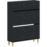 Ormar za cipele DELFT 78 x 24 x 103 cm Konstruirano drvo Crna | shoptok.hr