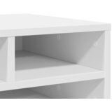  Stalak za pisač bijeli 49 x 40 x 22,5 cm od konstruiranog drva | shoptok.hr