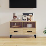 Maison Chic TV omarica - TV stojalo - Televizijska omarica sonoma hrast 80x36x50 cm inženirski les, (21702338) | Shoptok.si